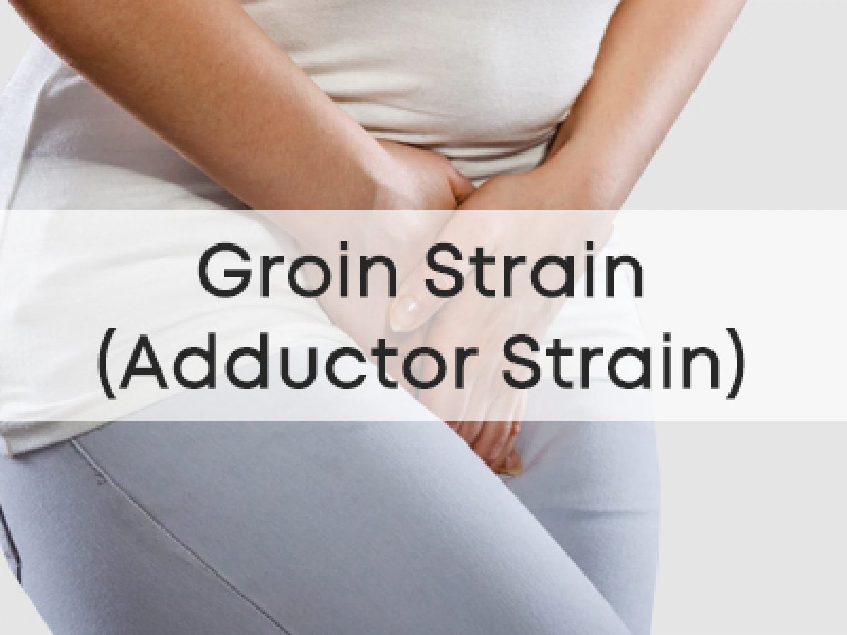 Groin Strain Injury