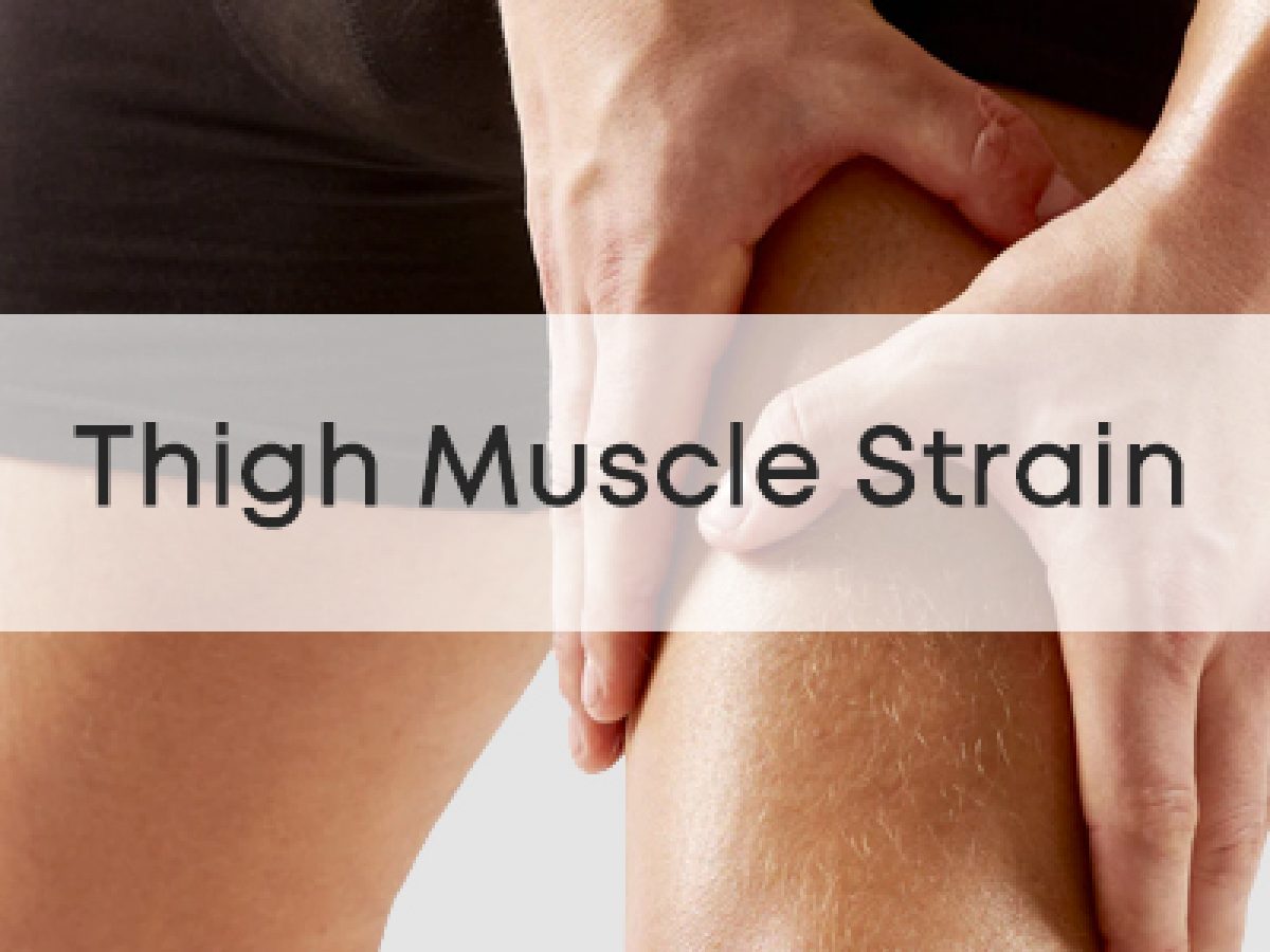 Thigh Muscle Strain Injury Guide PhysioRoom Injury Advice