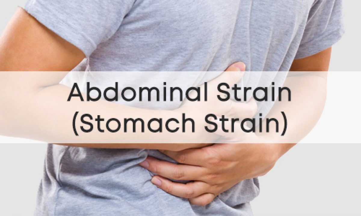 Abdominal Muscle Strain